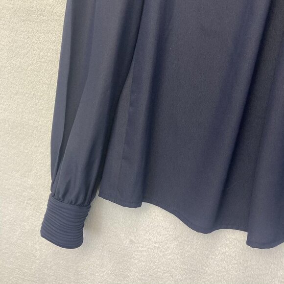 Vintage 80s Helene St. Marie Blouse Womens 4 Lightweight Minimalist Made in USA - Picture 7 of 12